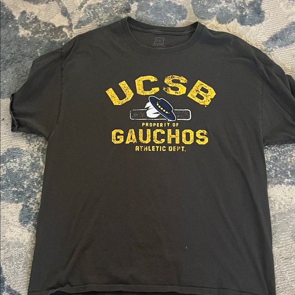 Pro Edge Gray T-Shirt UCSB Vinatge - Picture 1 of 4